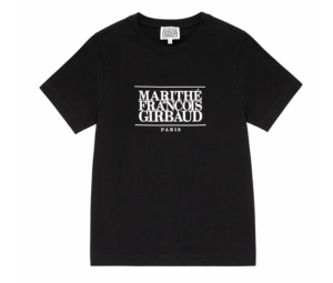 Marithe Francois Girbaud Classic Logo T-Shirt Black (W)