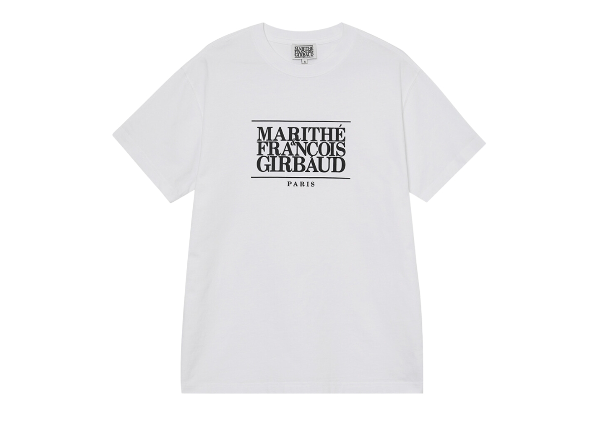 SASOM | apparel Marithe Francois Girbaud Classic Logo T-Shirt White ...