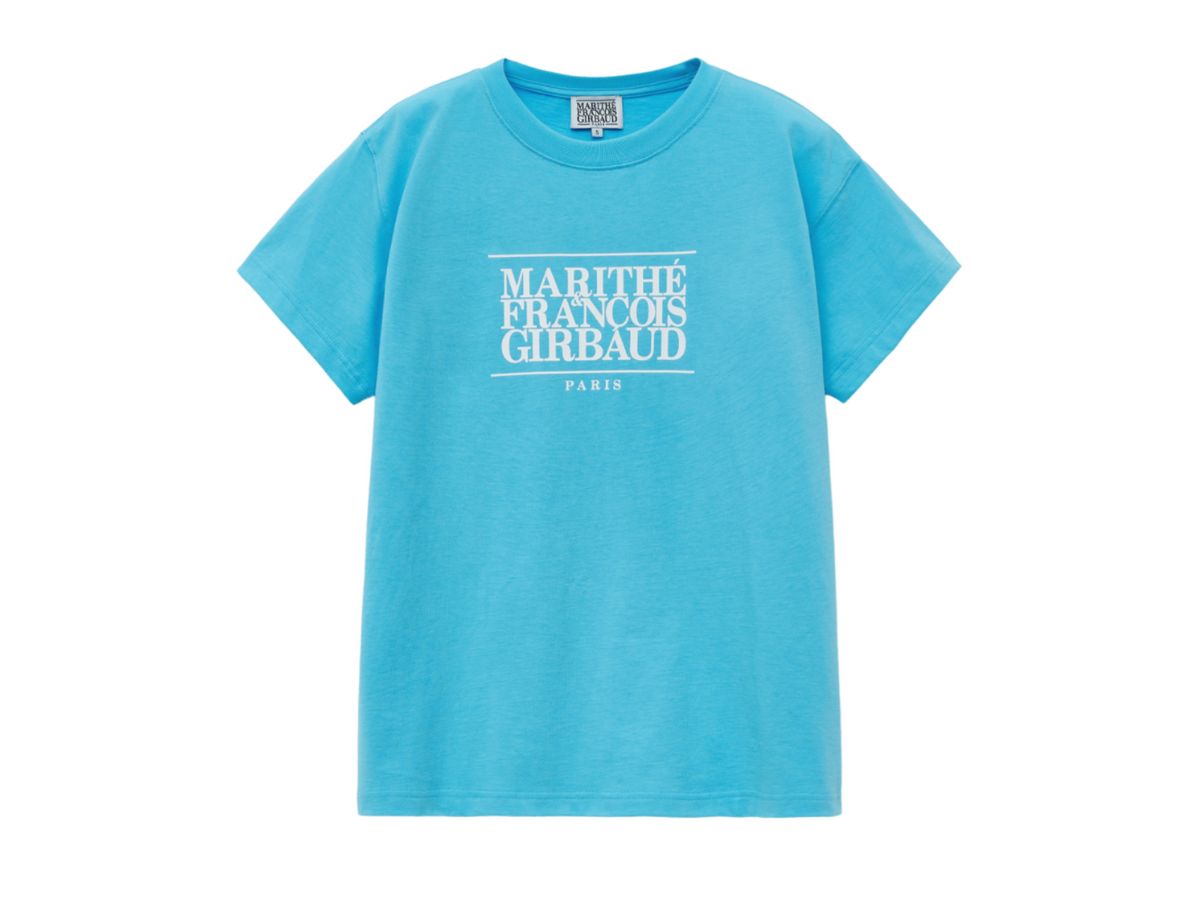 ★Marithe + Francois Girbaud★ REGULAR LOGO TEE cream MFG45C T-SHIRT - MARITHE FRANCOIS GIRBAUD