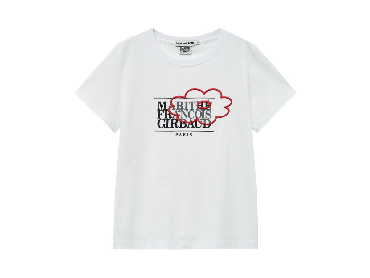 ★Marithe + Francois Girbaud★ FLOWER TEE white MFG44UTS142W Marithé François Girbaud Flower Tee White – Drop Streetwear