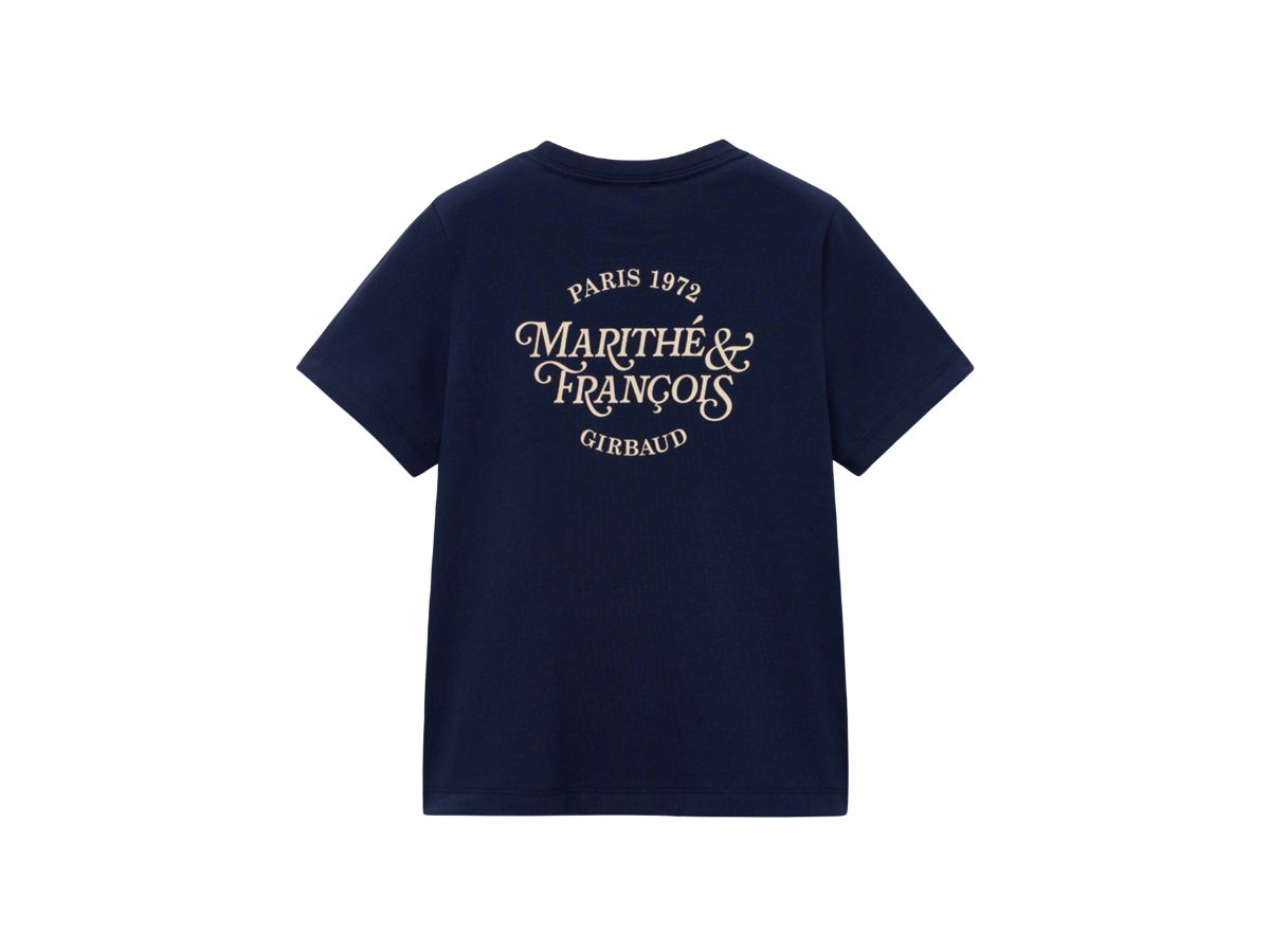 Marithe Francois Girbaud Enfant Aerocool Mellow Logo Tee Navy
