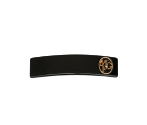 ヘアアクセサリー [MARITHE FRANCOIS GIRBAUD] REGULAR LOGO OVAL HAIR PIN REGULAR LOGO OVAL HAIR PIN black - MARITHE FRANCOIS GIRBAUD