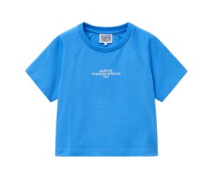 Marithe Francois Girbaud W Classic Logo Crop Tee Red (SS24)