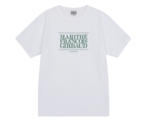 W) Marithe Francois Girbaud Classic Logo T-Shirt White