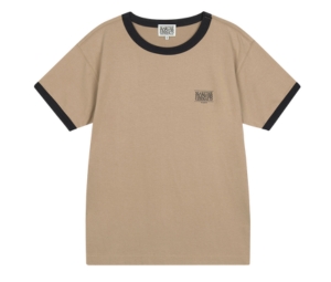 Tシャツ・カットソー Marithe + Francois Girbaud CLASSIC LOGO TEE khaki beige CLASSIC LOGO TEE khaki beige - MARITHÉ+FRANҪOIS GIRBAUD