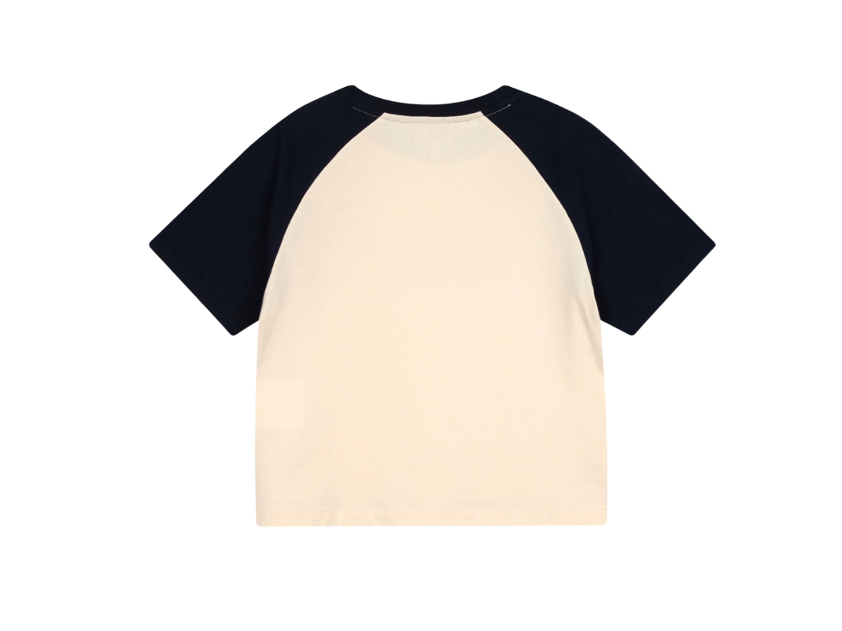 Marithe Francois Girbaud Raglan Regular Logo Tee Navy (W)