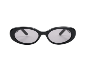 Marithe Francois Girbaud Regular Logo Oval Frame Glasses Brown