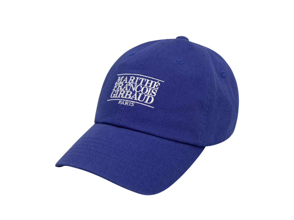 Marithe Francois Girbaud Small Classic Logo Cap Blue