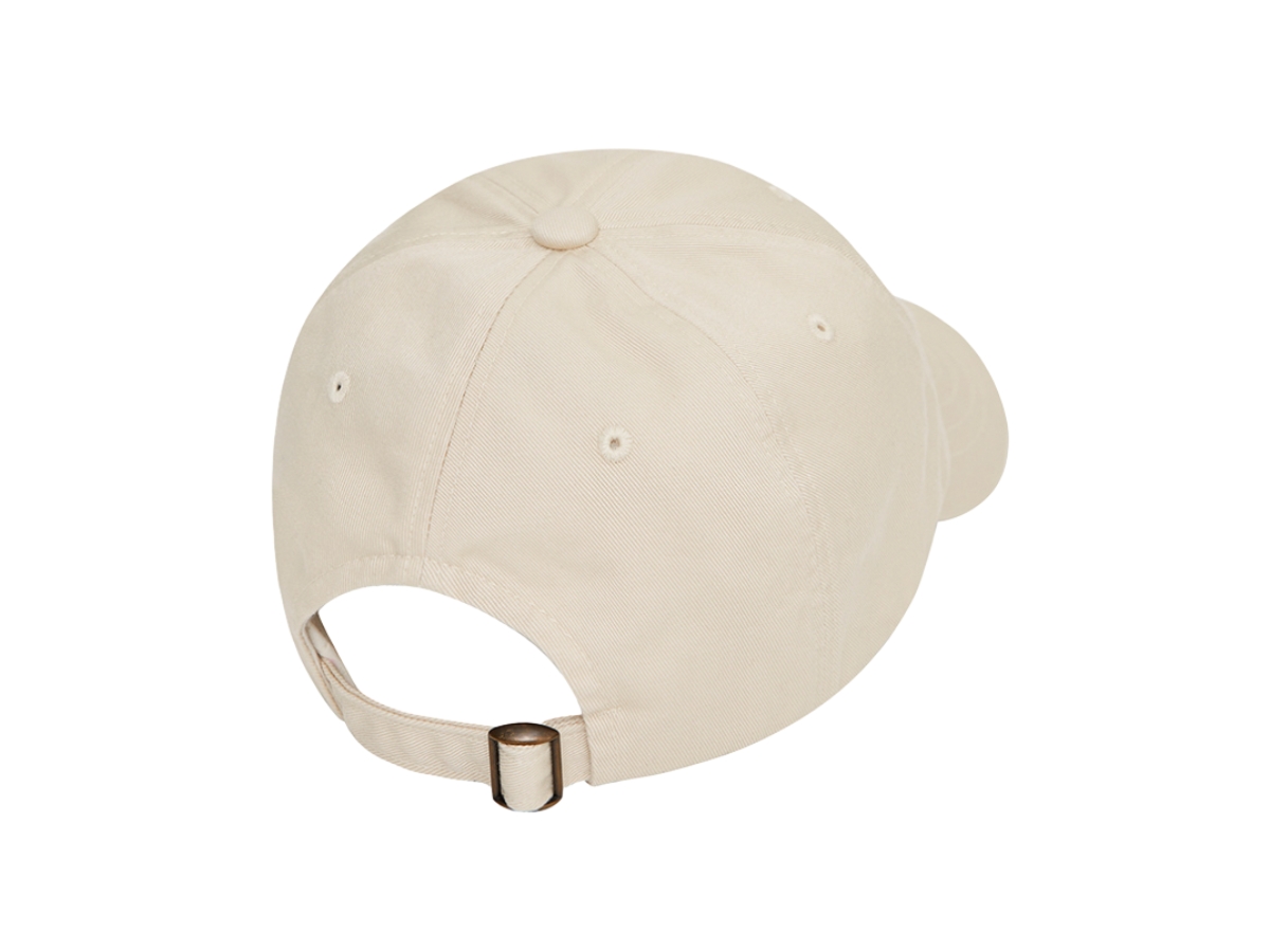 Marithe Francois Girbaud Small Classic Logo Cap Light Beige