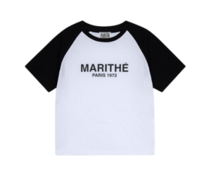 Marithe Francois Girbaud Classic Logo T-Shirt Black (W)