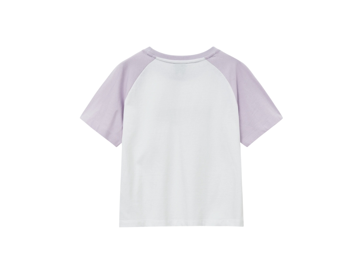 Marithe Francois Girbaud W Raglan Regular Logo Tee Purple