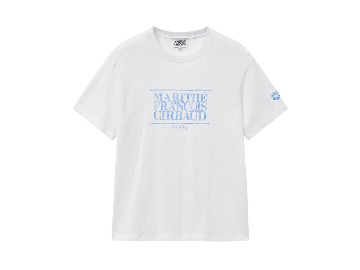 Marithe Francois Girbaud X Arena Watercolor Classic Logo Tee