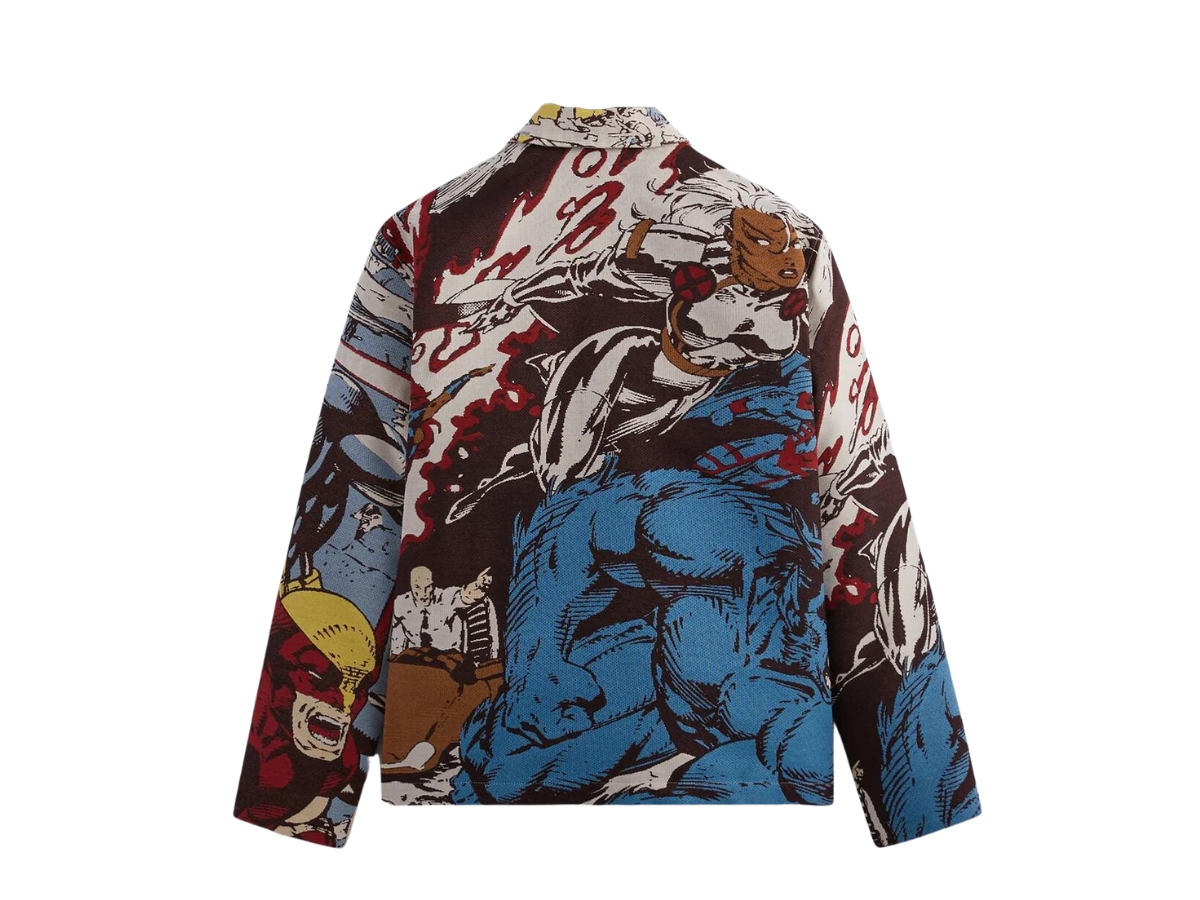 Marvel Kith For X-Men Tapestry Coaches Jacket Black | ของแท้
