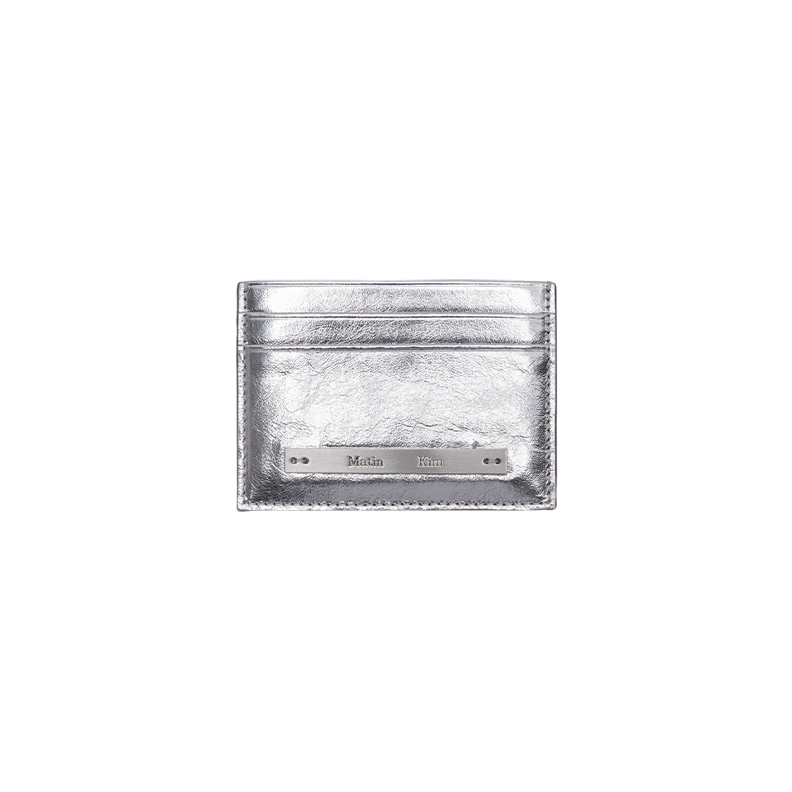 専用MatinKim VINTAGE COMPACT WALLET SILVER VINTAGE COMPACT WALLET IN SILVER - MATINKIM