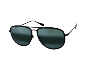Buy Maui Jim Fair Winds In Black Gloss Frame With Black Matte Rim Lenses at Sasom – Authentic and Ready to Ship