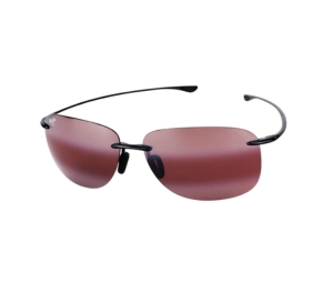 Buy Maui Jim Hikina In Black Gloss Frame With Maui Rose Lenses at Sasom – Authentic and Ready to Ship