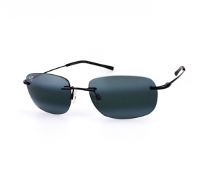 Buy Maui Jim Nanea In Gloss Black Frame With Grey Polarized Lenses at Sasom – Authentic and Ready to Ship