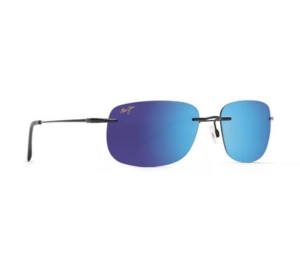 Buy Maui Jim Ohai In Gloss Black Frame With Blue Hawaii Lenses at Sasom – Authentic and Ready to Ship