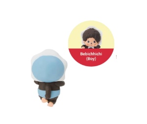 Buy (เช็คการ์ด) Monchhichi Bebichhichi (Boy) Hippers Decorative Mini Figure at Sasom – Authentic and Ready to Ship
