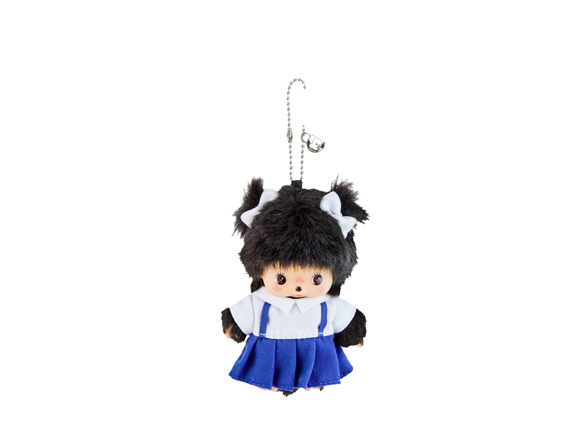 Buy Monchhichi Dek Ying Thai-Thai Collection Keychain at Sasom – Authentic and Ready to Ship