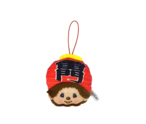 Buy Monchhichi Kaminarimon Face Mascot at Sasom – Authentic and Ready to Ship