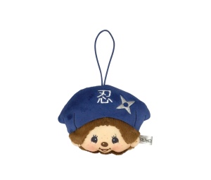 Buy Monchhichi Ninja Face Mascot at Sasom – Authentic and Ready to Ship