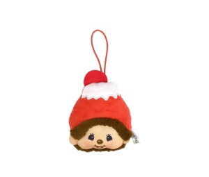 Buy Monchhichi Red Mt. Fuji Face Mascot at Sasom – Authentic and Ready to Ship