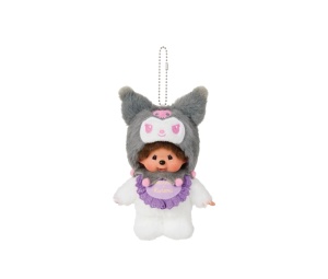 Buy Monchhichi x Sanrio Kuromi at Sasom – Authentic and Ready to Ship