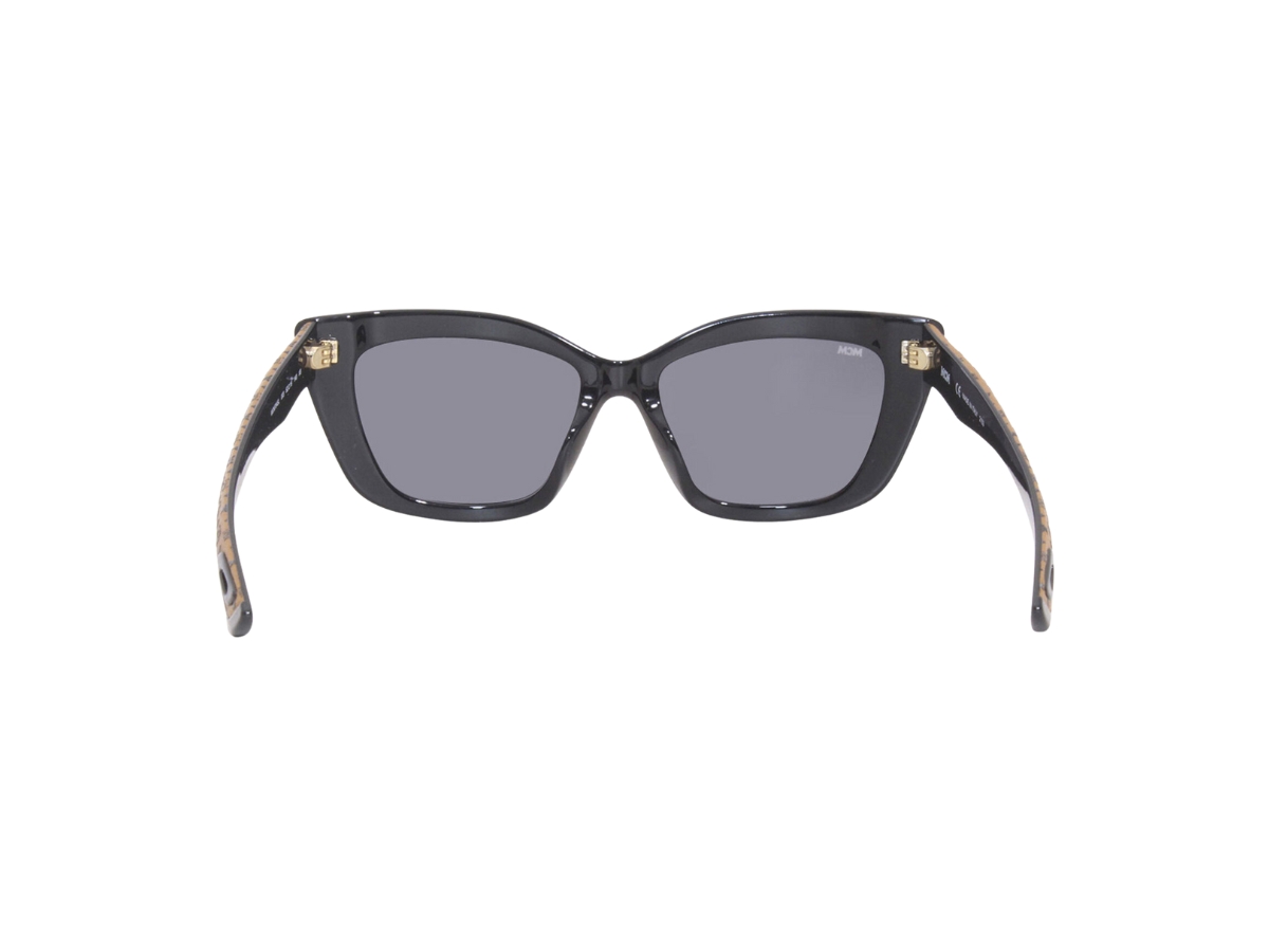 Sasom เครื่องประดับ Mcm 704sl 003 Rectangular Sunglasses In Black Frame With Grey Lenses Black 