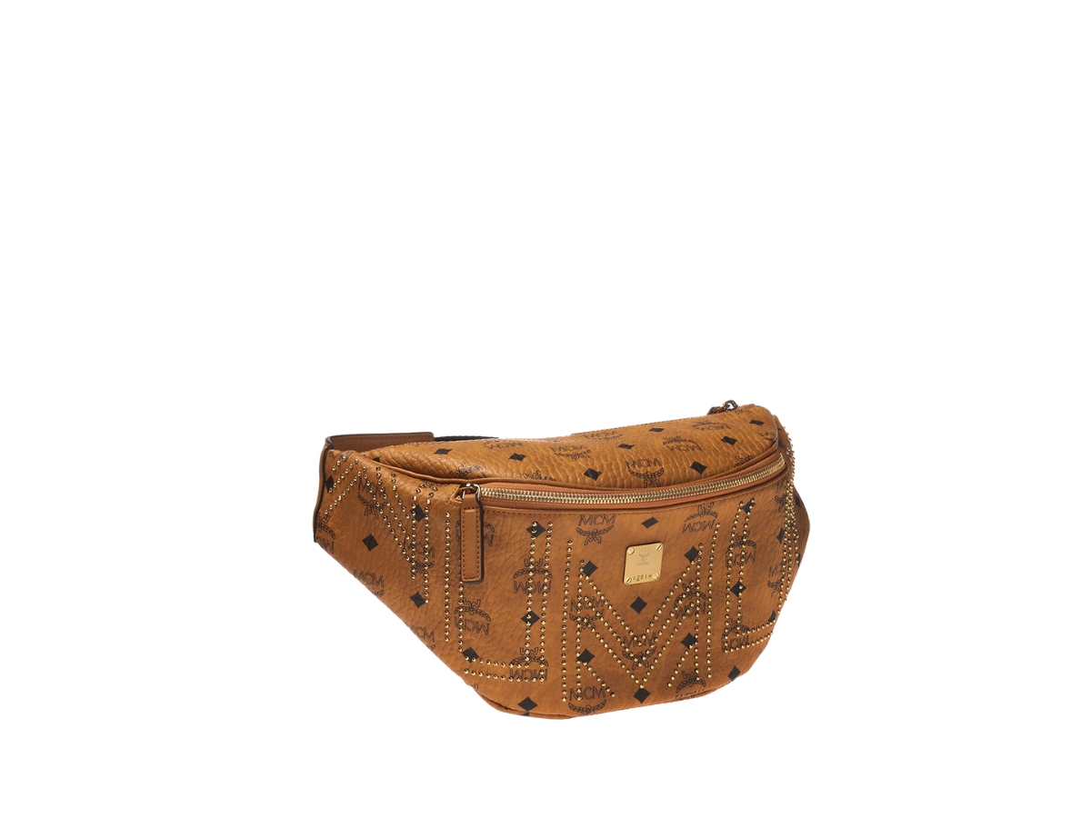 SASOM bags MCM Belt Bag In Visetos With Decorative Cognac Check the latest price now