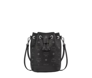 Buy MCM Dessau Drawstring Bag Mini In Visetos Nappa Leather Black at Sasom – Authentic and Ready to Ship