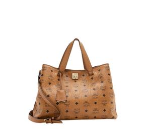 SASOM bags MCM Essential Large Tote in Visetos Cognac Check the latest price now