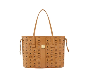 Buy MCM Reversible Liz Shopper Medium In Visetos Monogram Coated Canvas With 24K Gold-Plated Metal Hardware Cognac at Sasom – Authentic and Ready to Ship