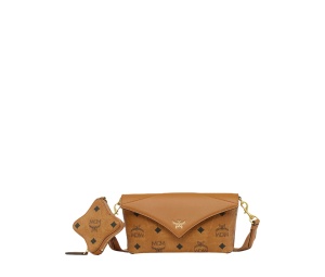 Buy MCM Diamond Crossbody Cognac at Sasom – Authentic and Ready to Ship