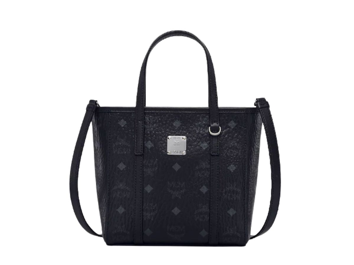 MCM BAG ESSENTIAL CROSSBODY IN VISETOS MWRAASE03BK001