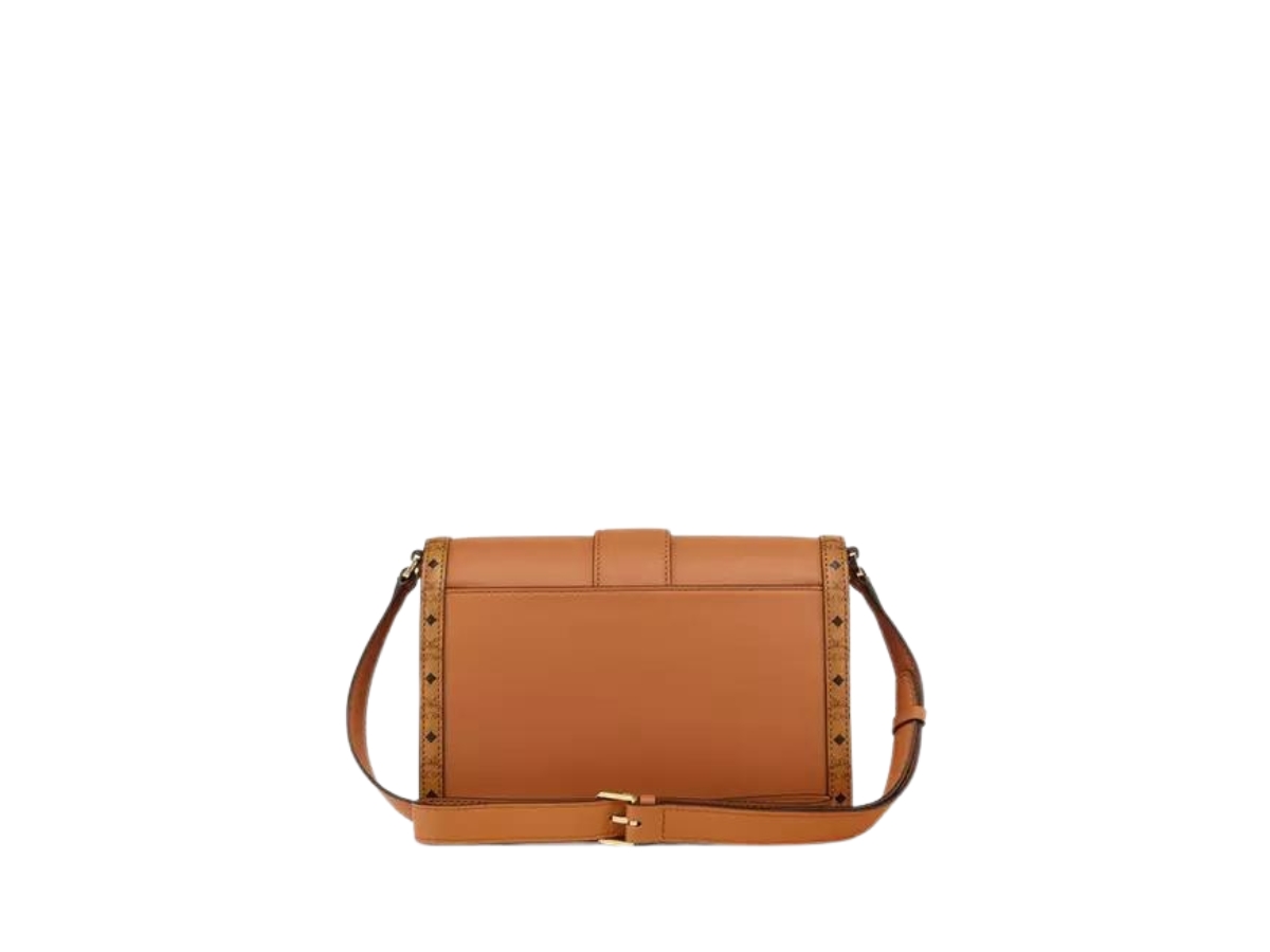 Small Tracy Shoulder Bag in Visetos Cognac