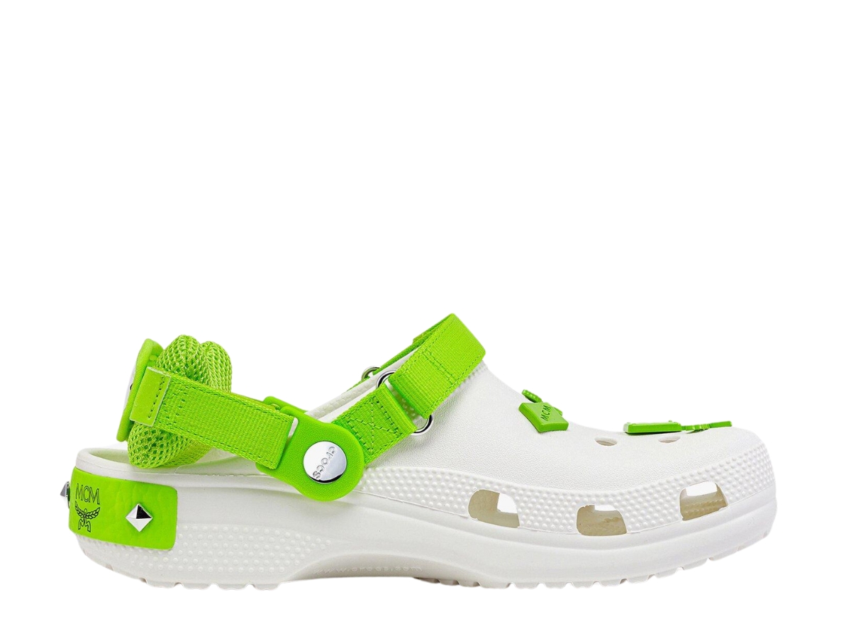 MCM x CROCS Classic Clog Belt Bag Bracelet White | SASOM