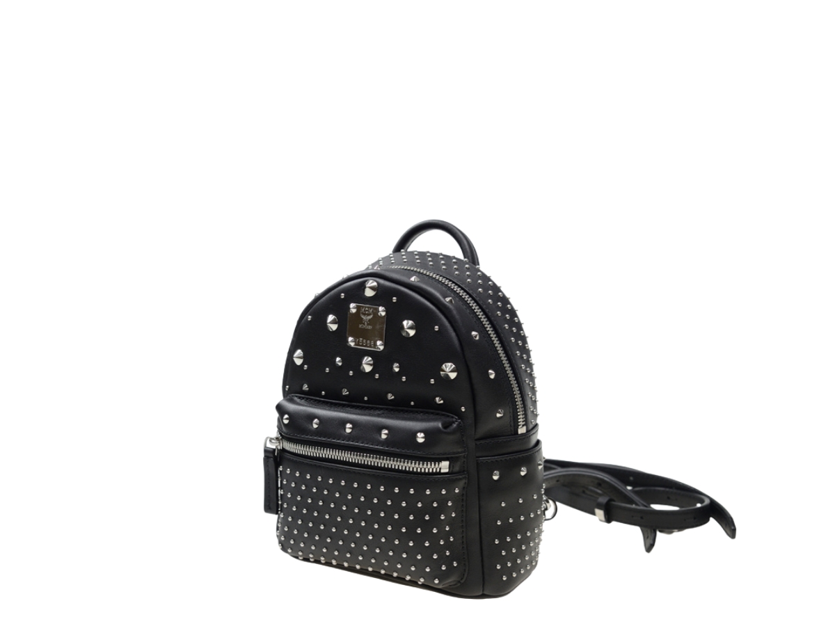 Mcm x clearance mini backpack black