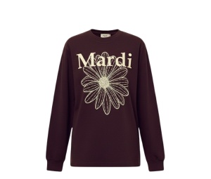 Buy Mardi Mercredi Long Sleeve Flowermardi Brown Cream at Sasom – Authentic and Ready to Ship