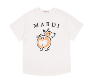 Buy Mardi Mercredi Bambi T-Shirt Ivory at Sasom – Authentic and Ready to Ship