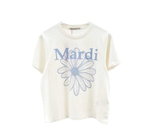 Mardi Mercredi Flowermardi Heather Purple (Slim T-Shirt)