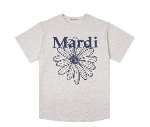 Buy Mardi Mercredi Tshirt Flowermardi Oatmeal Blue at Sasom – Authentic and Ready to Ship
