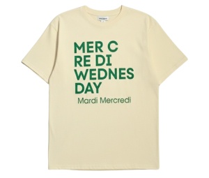 Buy Mardi Mercredi Tshirt Du Mercredi Butter Green at Sasom – Authentic and Ready to Ship