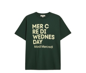Buy Mardi Mercredi Tshirt Du Mercredi Green Lemon at Sasom – Authentic and Ready to Ship