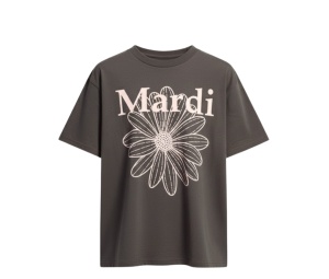 Buy Mardi Mercredi Tshirt Flowermardi Charcoal Pale Pink at Sasom – Authentic and Ready to Ship
