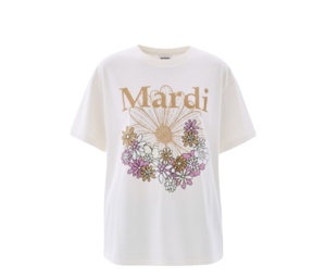 Buy Mardi Mercredi Tshirt Flowermardi Jardin Cream Peanut at Sasom – Authentic and Ready to Ship