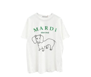 Buy Mardi Mercredi T-shirt Ddanji Ch.06  Ivory Green at Sasom – Authentic and Ready to Ship