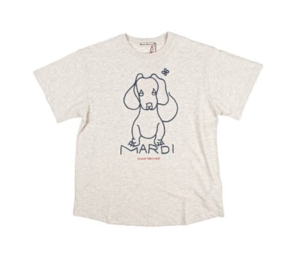 Buy Mardi Mercredi T-shirt Ddanji Ch.02 Oatmeal Navy at Sasom – Authentic and Ready to Ship