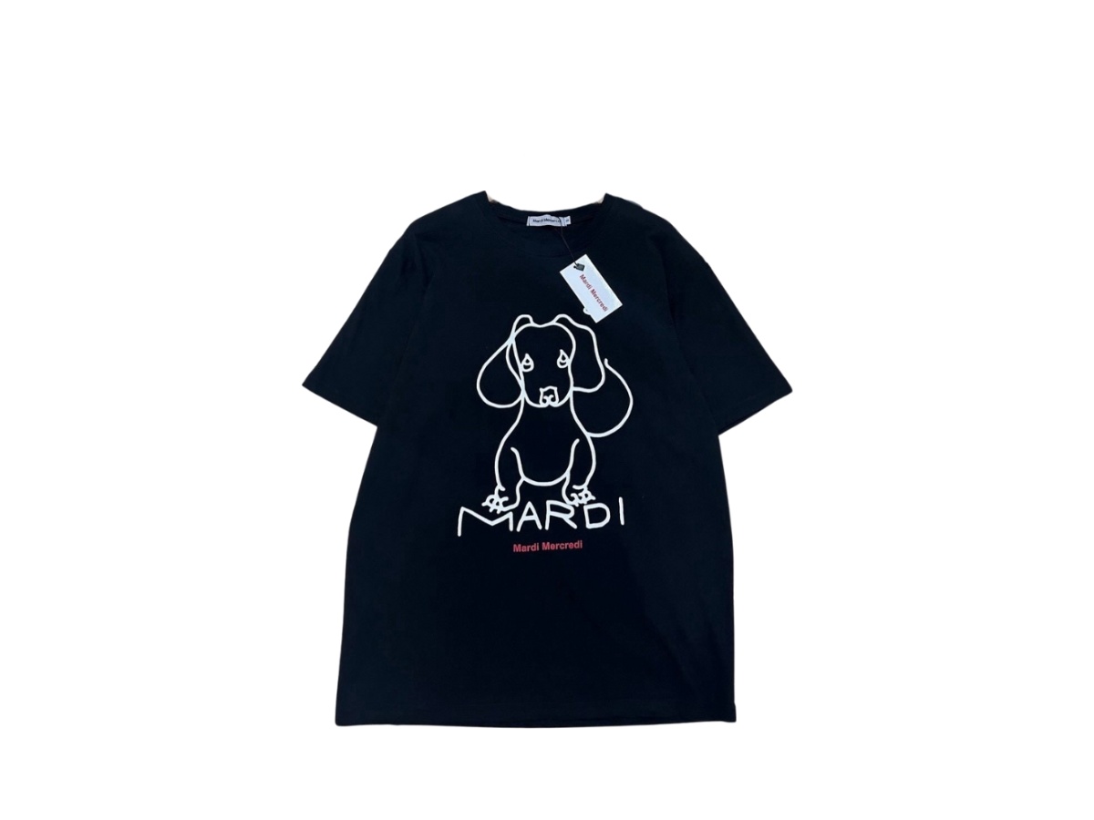 [子犬の絵] Mardi Mercredi TSHIRT DDANJI CH.02 Buy Mardi Mercredi T-Shirt Ddanji Ch02 Black | SASOM