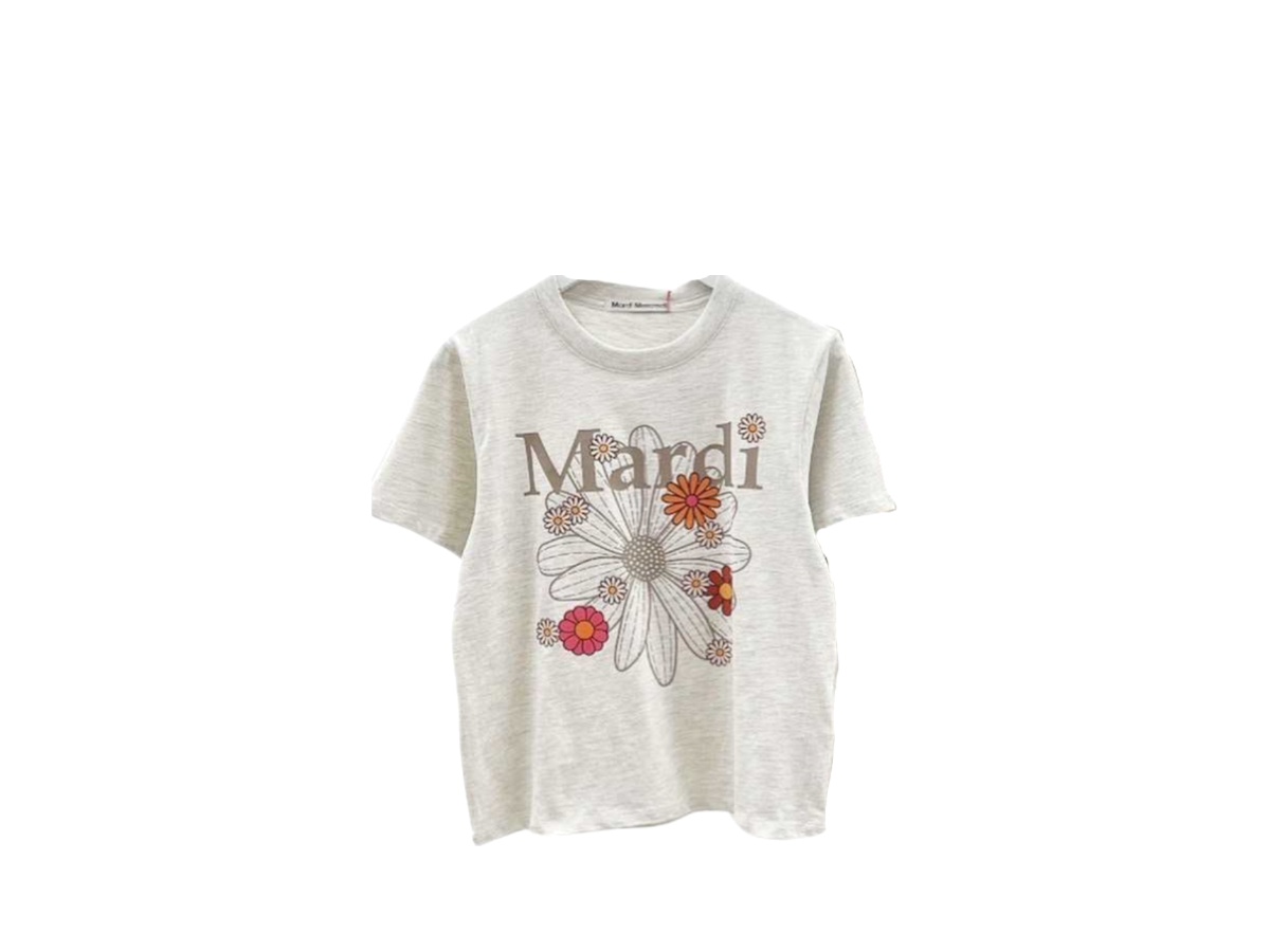 トップス Mardi MercrediTSHIRT FLOWERMARDI BLOSSOM TSHIRT FLOWERMARDI BLOSSOM_OATMEAL BLACK - MARDI MERCREDI